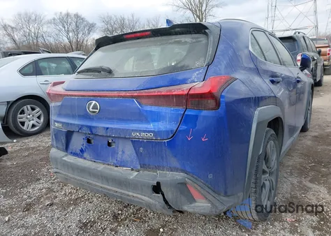 2019 Lexus Ux 200 F Sport from USA, damaged, VIN JTHY3JBH2K2007704